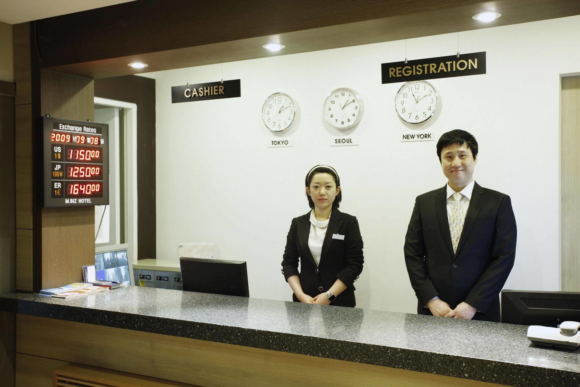 M. Biz Hotel Seoul Exterior foto